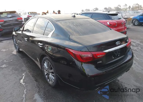 2018 Infiniti Q50 Luxe from USA, damaged, VIN JN1EV7AR0JM430010